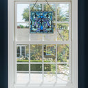 12" H Ilsa Stained Glass Window Panel