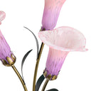 23.5"H Hand Blown Glass 3 Calla Lily Uplight Accent Lamp