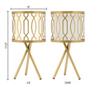 17.5"H Julius Tripod Base Table Lamps