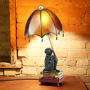 21.75"H Intellectual Monkey Table Lamp