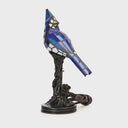 13.5"H Stained Glass Bird Accent Lamp