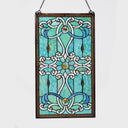 26"H Tiffany Style Stained Glass Brandi's Window Panel