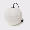 9.5" W Scarlett Modern White Blown Glass Globe Shade Pendant Light