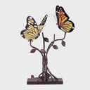 20.5" H Amelia Stained Glass Butterfly Table Lamp