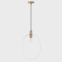 7.5" W Beachy White and Tan Dome Shade Rattan Pendant