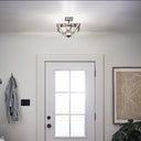 16" Orson Craftsman Semi-Flush Mount Ceiling Fixture