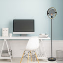 63.25"H Hendrickson Industrial Metal Floor Lamp