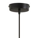 4.5" W 1-Light Luna Glass and Metal Pendant