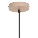 18.5'' W 1-Light Jessica Metal and Cane Transitional Pendant