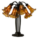 21" H Lily 10 Light Table Lamp