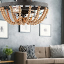 15" Doxon Boho Semi-Flush Mount Ceiling Fixture