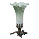 8" H Lily Glass Accent Lamp
