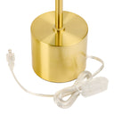 21"H Eagan Globe Shade Table Lamp