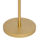 59.25"H Noelle Gold Leaf Shade Floor Lamp