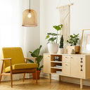 Azure River of Goods Gold Bell-Shaped Pendant Lamp