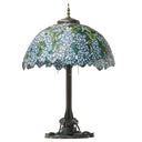 32" H Wisteria Tiffany-Style Stained Glass Table Lamp