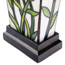 15.5" H Yara Multi Colored Stained Glass Vase-Shaped Table Lamp