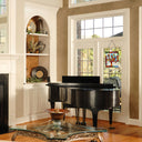 18"H Tiffany Style Stained Glass Mystical World Tree Window Panel