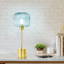 21"H Eagan Globe Shade Table Lamp