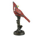 13.5"H Stained Glass Bird Accent Lamp