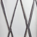 48" H Cathedral-style Diamond Shaped Beveled Glass Window Panel