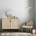 18" W 1-Light Catalina Metal and Jute Oval Hanging Pendant