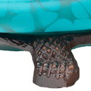4.75" H Raphael Aqua Glass Accent Lamp