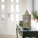 24"H Jeweled Turkish Table Lamp