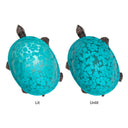 4.75" H Raphael Aqua Glass Accent Lamp
