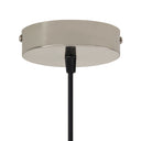9.8" W Danielle Glam Blue/White Ombre Glass Globe Shade Pendant Light