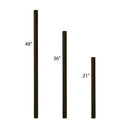 36" Ceiling Fan Down Rod 0.5" Standard Diameter. Length Comparison