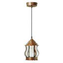 6.25" W 1-Light Betty Metal and Glass Pendant