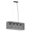 30" 4-Light Gianna Chandelier Black