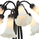 21" H Lily 10 Light Table Lamp