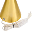 21" H Jolie Blue Stained Glass Shade Table Lamp