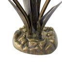 21.5" H Lily 3 Light Table Lamp. Close up of base