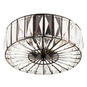 11.5" Crystalline Semi-Flush Mount Ceiling Fixture