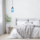 4.75" W 1-Light Tami Glass and Metal Pendant