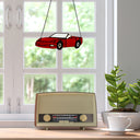 4.375" H Convertible Stained Glass Window Panel