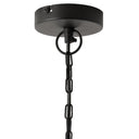 27.5" L Carmen Industrial Black Square Shade Pendant Light