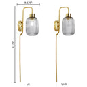32"H Davia Retro Wall Sconce