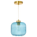 7.25"H Gael Retro Globe Shade Pendant Light