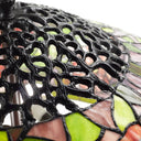35.5'' H Rose Bush Tiffany-Style Stained Glass Table Lamp