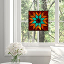 12" H Shelby Stained Glass Window Panel