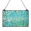 10.75"H Single Pane Stained Glass Window Panel
