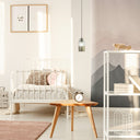 6" Callie Silver Finish Textured Metallic Gold and Clear Ombre Glass Cylinder-Shaped Pendant Lamp