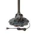 32" H Wisteria Tiffany-Style Stained Glass Table Lamp