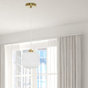 7.25"H Gael Retro Globe Shade Pendant Light