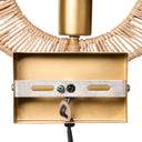 15" H Cass Modern Indoor Plug In Wall Sconce