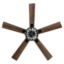 52"W Monroe 5-Blade Remote-Controlled Ceiling Fan